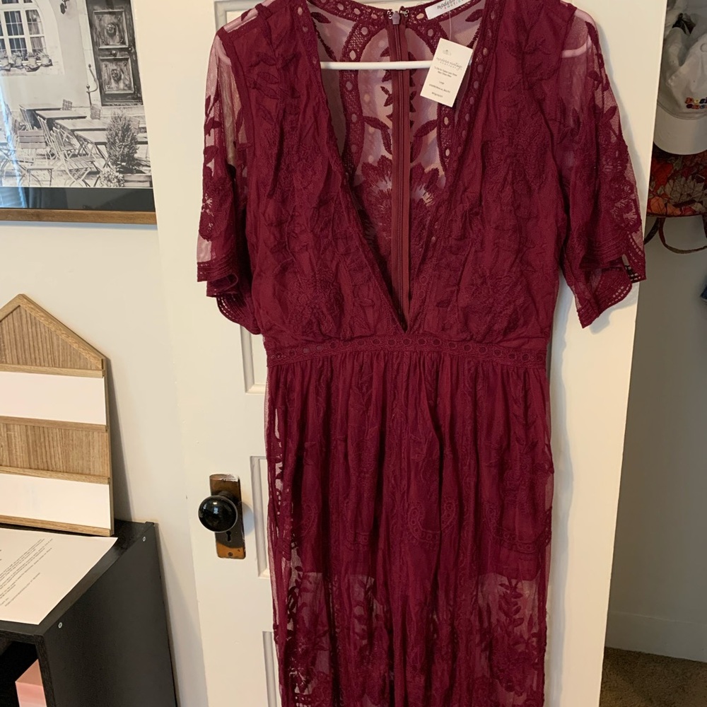 Lace Maxi Romper